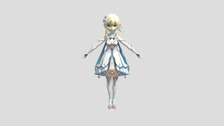 [Genshin Impact] lumine – Modello 3D gratuito STL