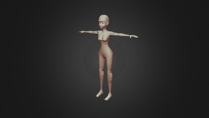 Modelo Personaje 3D Model