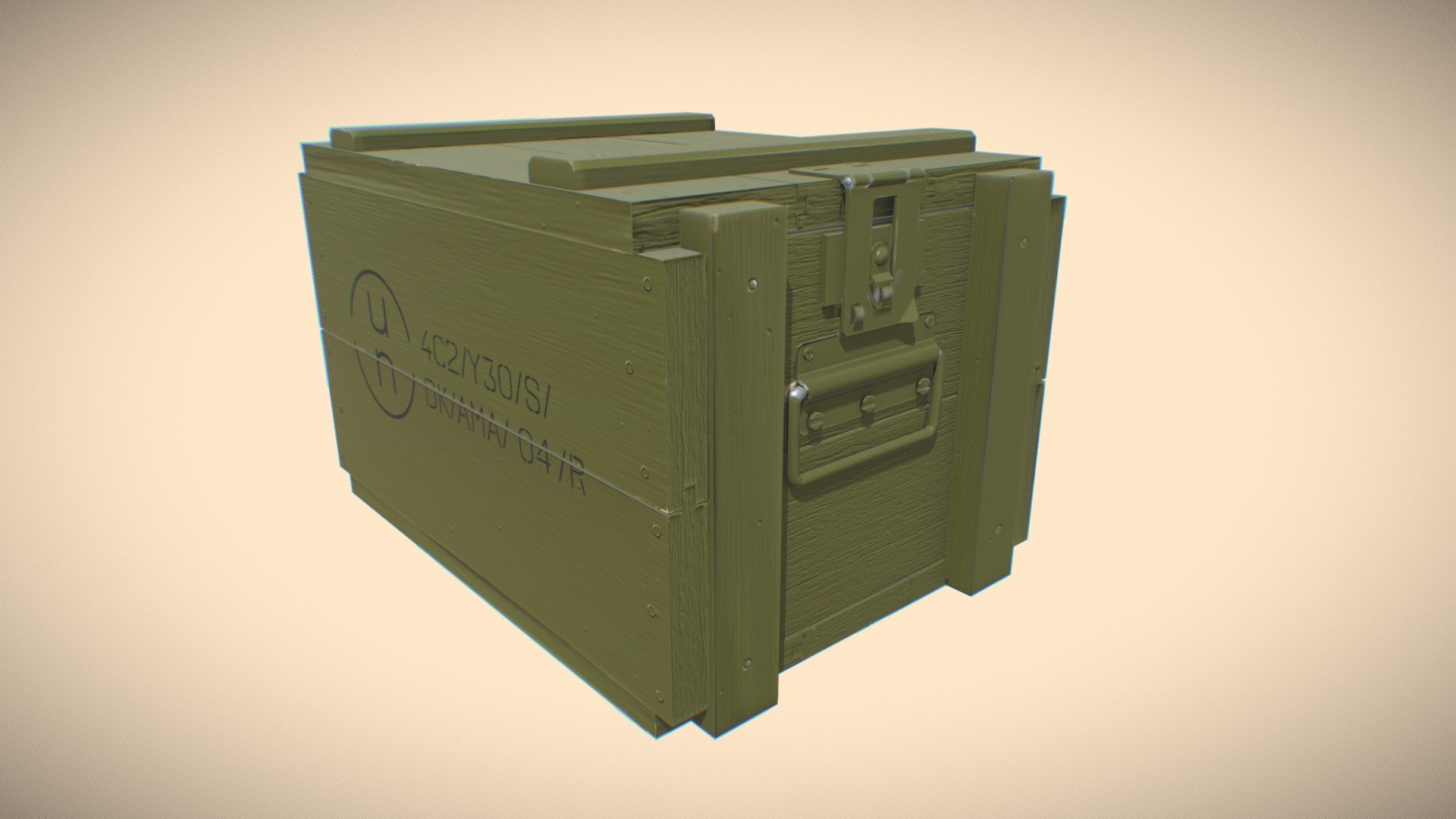 Danish Ammo Crate