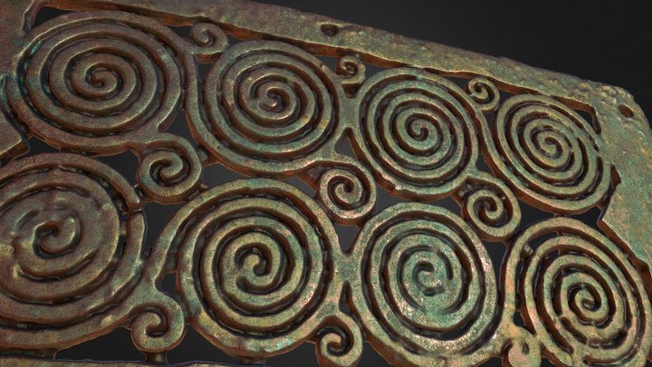 Decorative plate (M # 8) 3D Model