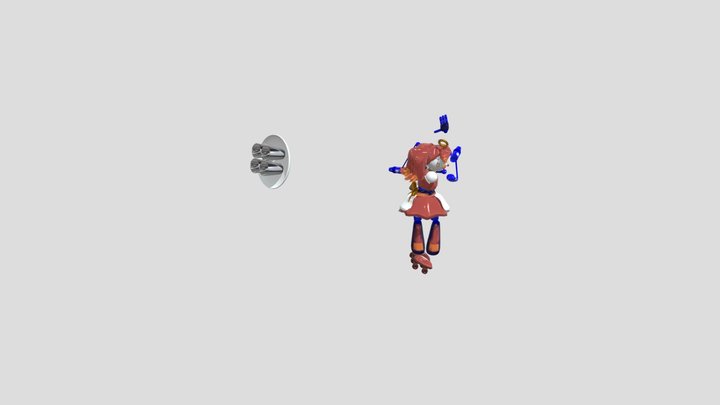 Glamrock Baby V2 3D Model