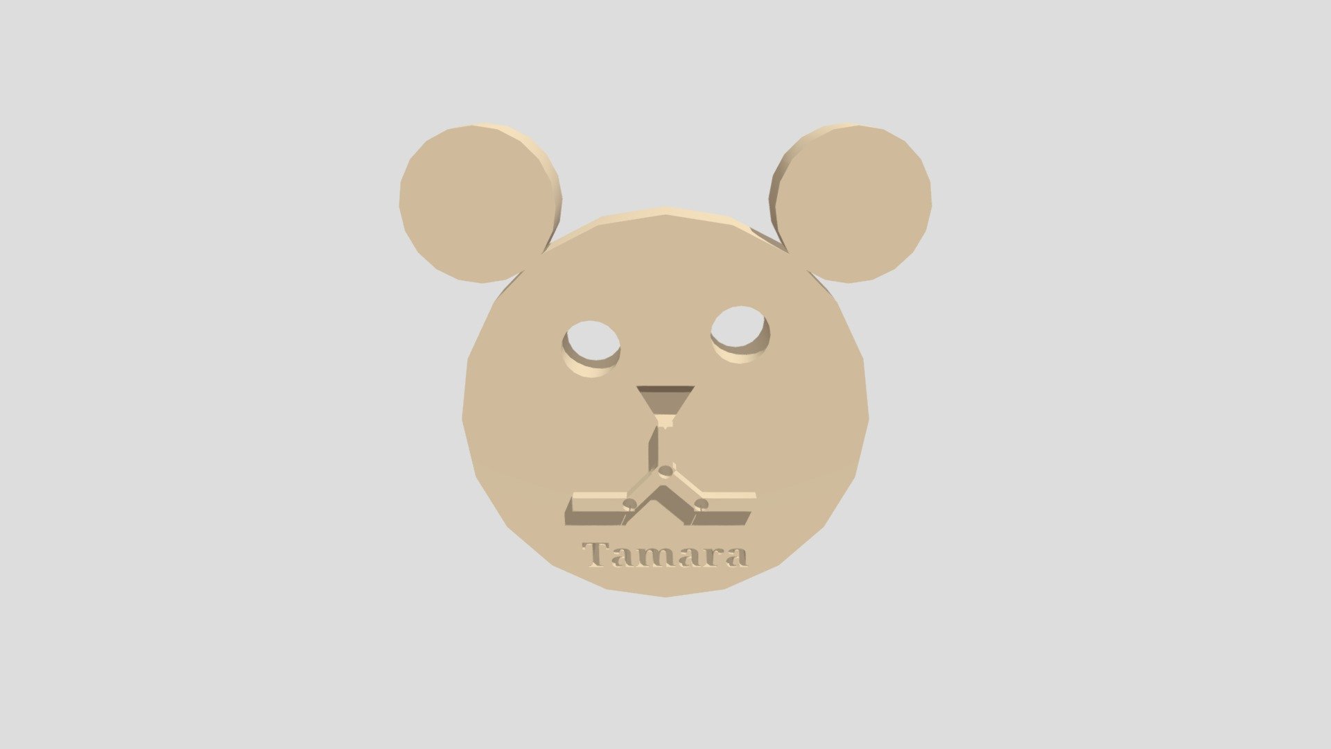Teddy Bear Button