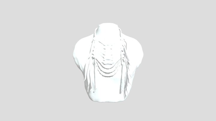 Turquoise Harmony Necklace 3D Model