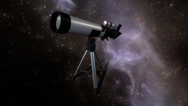 telescope 3D Model