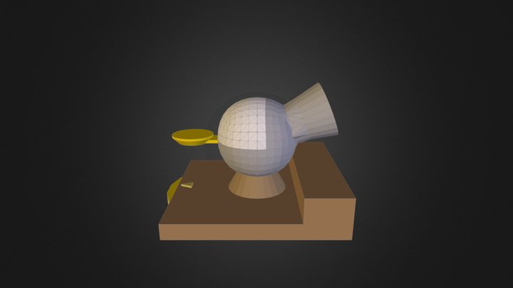 Model: Single Cannon 3D Model