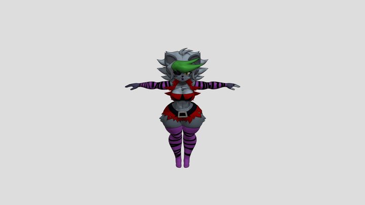 roxanne_wolf_fnia_3 3D Model