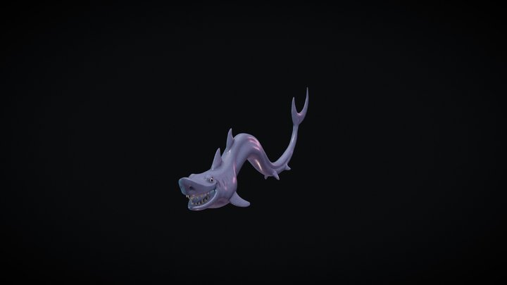 shark cgcookies sculpting 3D Model