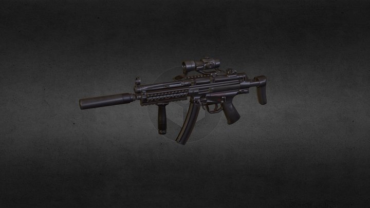 MP5N 3D Model