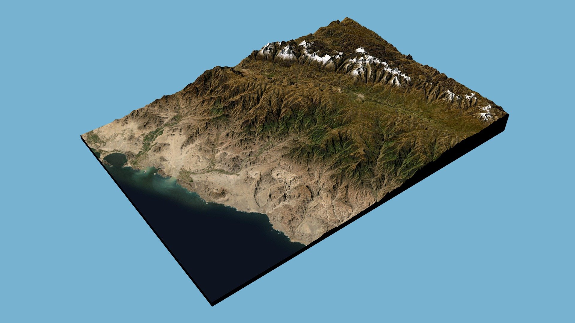 3D MODEL- Valle de Casma