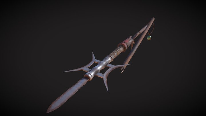 Halbred Spear Final 3D Model