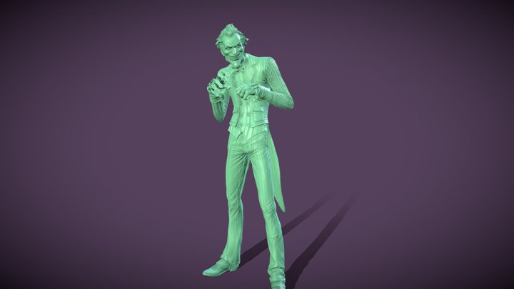 Joker Sketchfab 3D Model