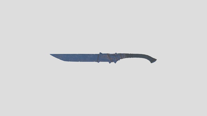 sword post apo 3D Model