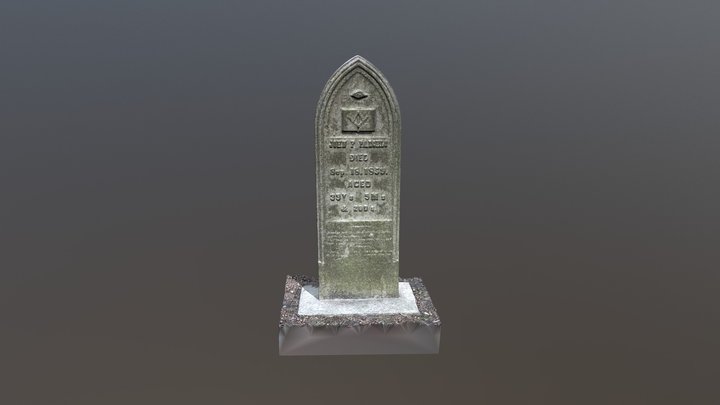 Grave 4 3D Model