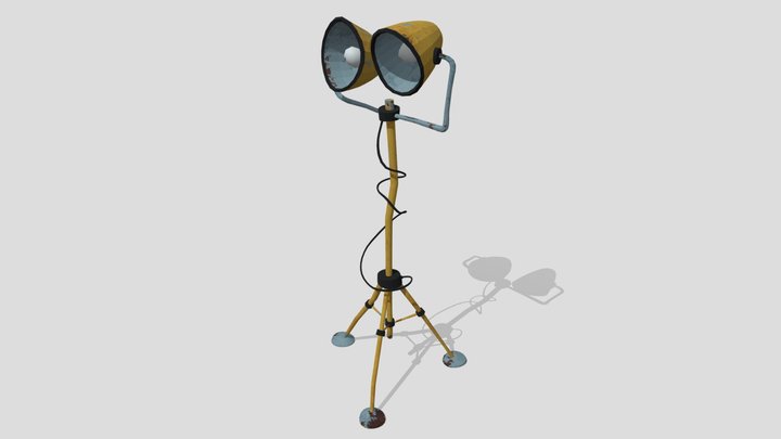 Hello Neighbor 2 Lopice Spotlight 3D Model