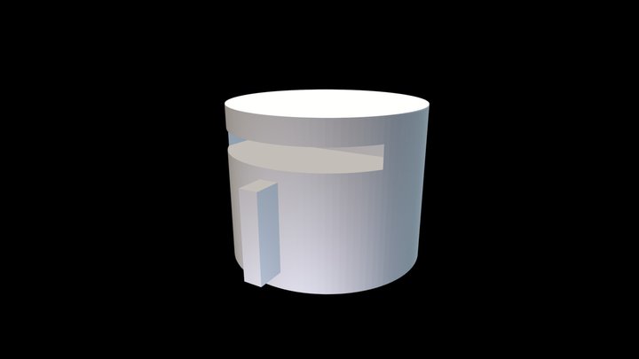 Geometry Head 02 3D Model