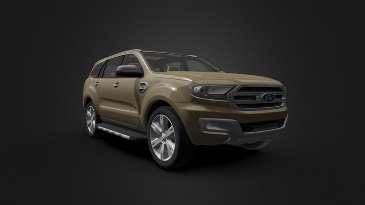 2018 Ford Everest/Endeavour 3D Model