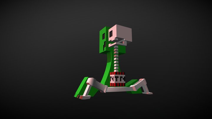 Creeper 3D Model