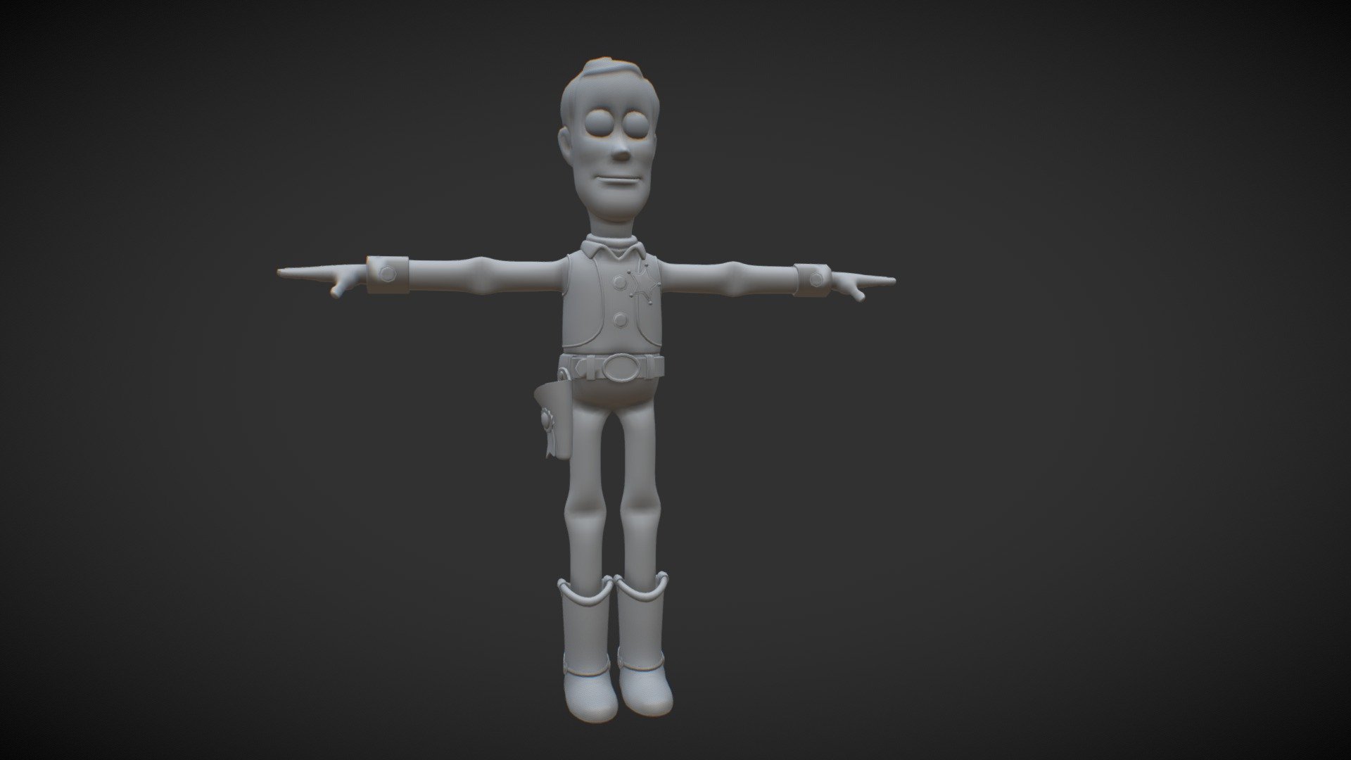 Woody Toy Story 3D model by Huanart [a66940f] Sketchfab