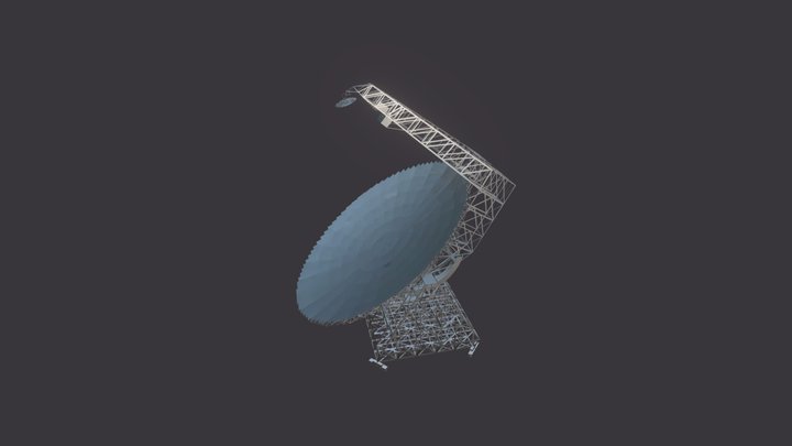 Green Bank Telescope 3D Model