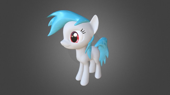 Milfin Pony 3D Model