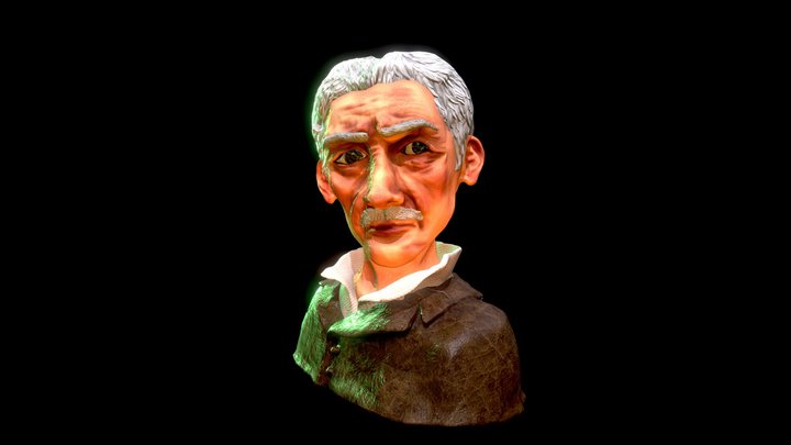 Old Nikola Tesla 3D Model
