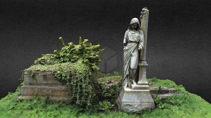White Lady - Southern Necropolis (Grave No 21) 3D Model