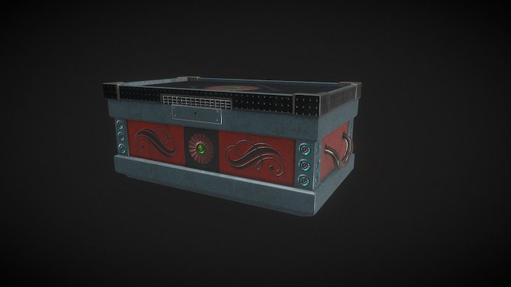 precious chest 3D Model