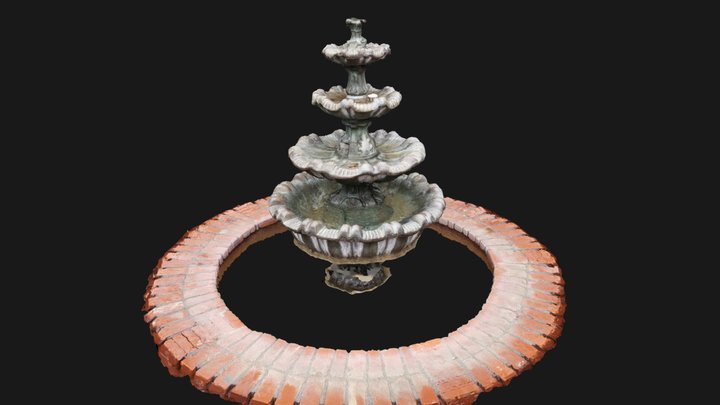 Italian Fountain 3D Model