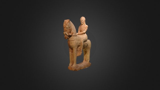 Caballero Nº1 de los Villares, Hoya-Gonzalo. 3D Model