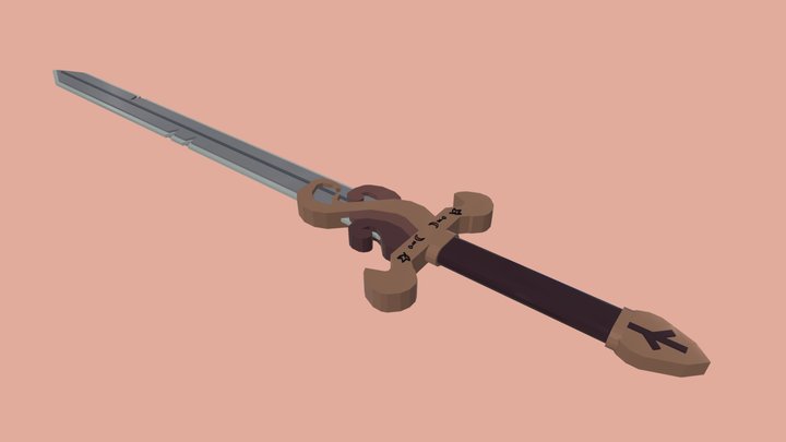Hilda | Vine Key Sword 3D Model