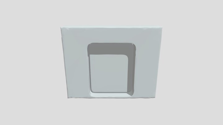 Frame And Door - Cleaned Up 3D Model