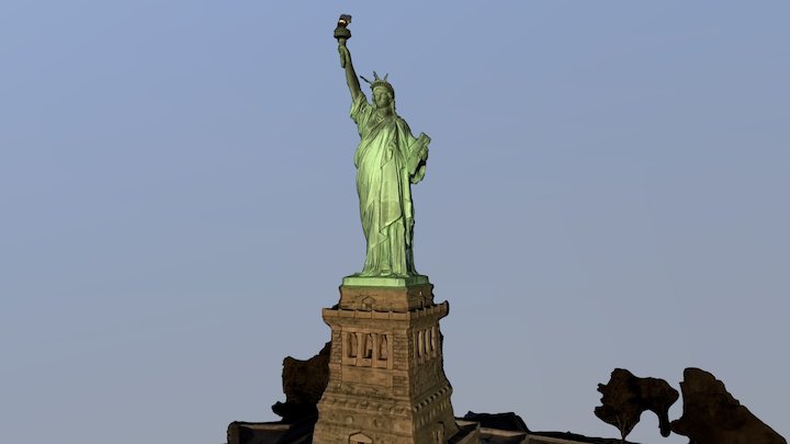 Statue of Liberty 3D Model
