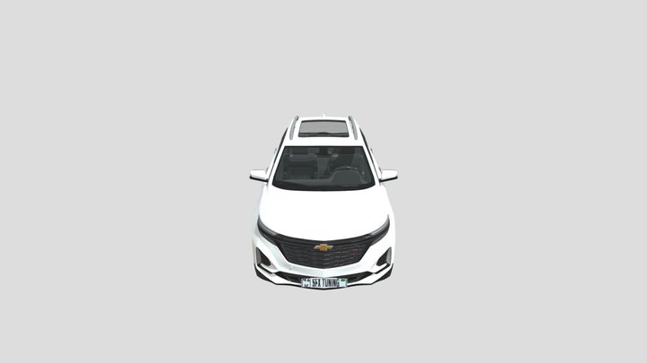Chevrolet Equinox Rs 2022 3D Model