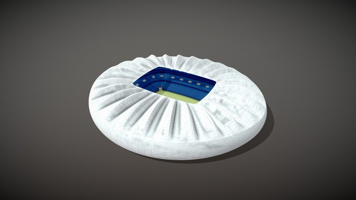 Nile Stadium 3D Model