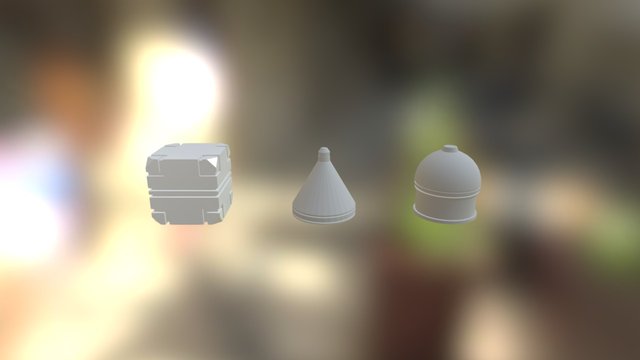 EX01_CG_Cookie 3D Model