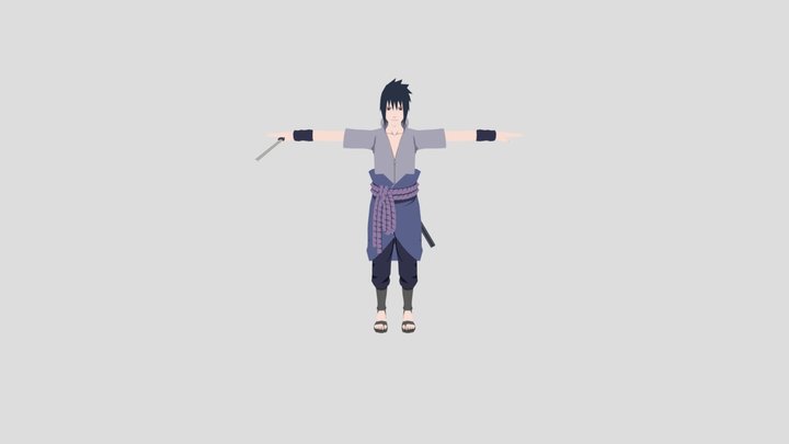 Sasuke_uchiha_hebi 3D Model