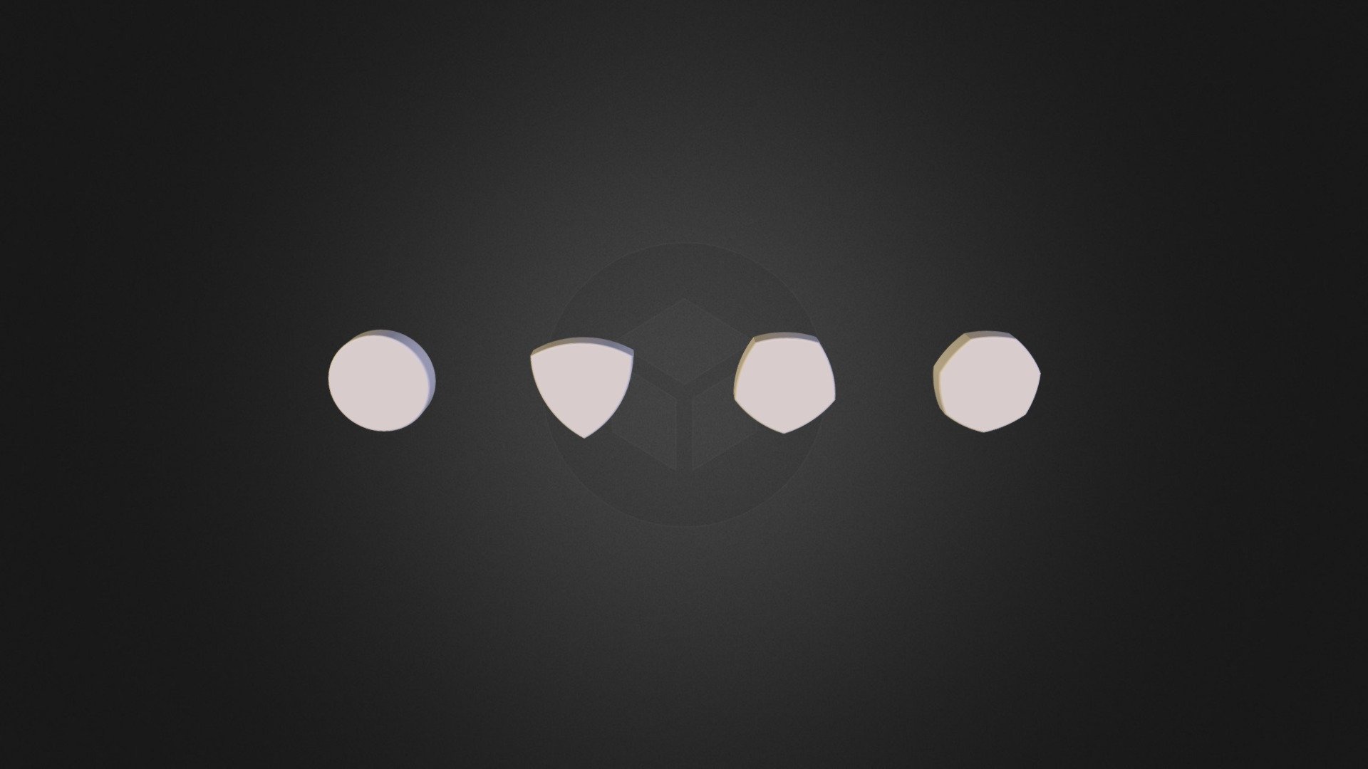 Nonround wheels (Reuleaux polygons) 3D model by 3dindustries