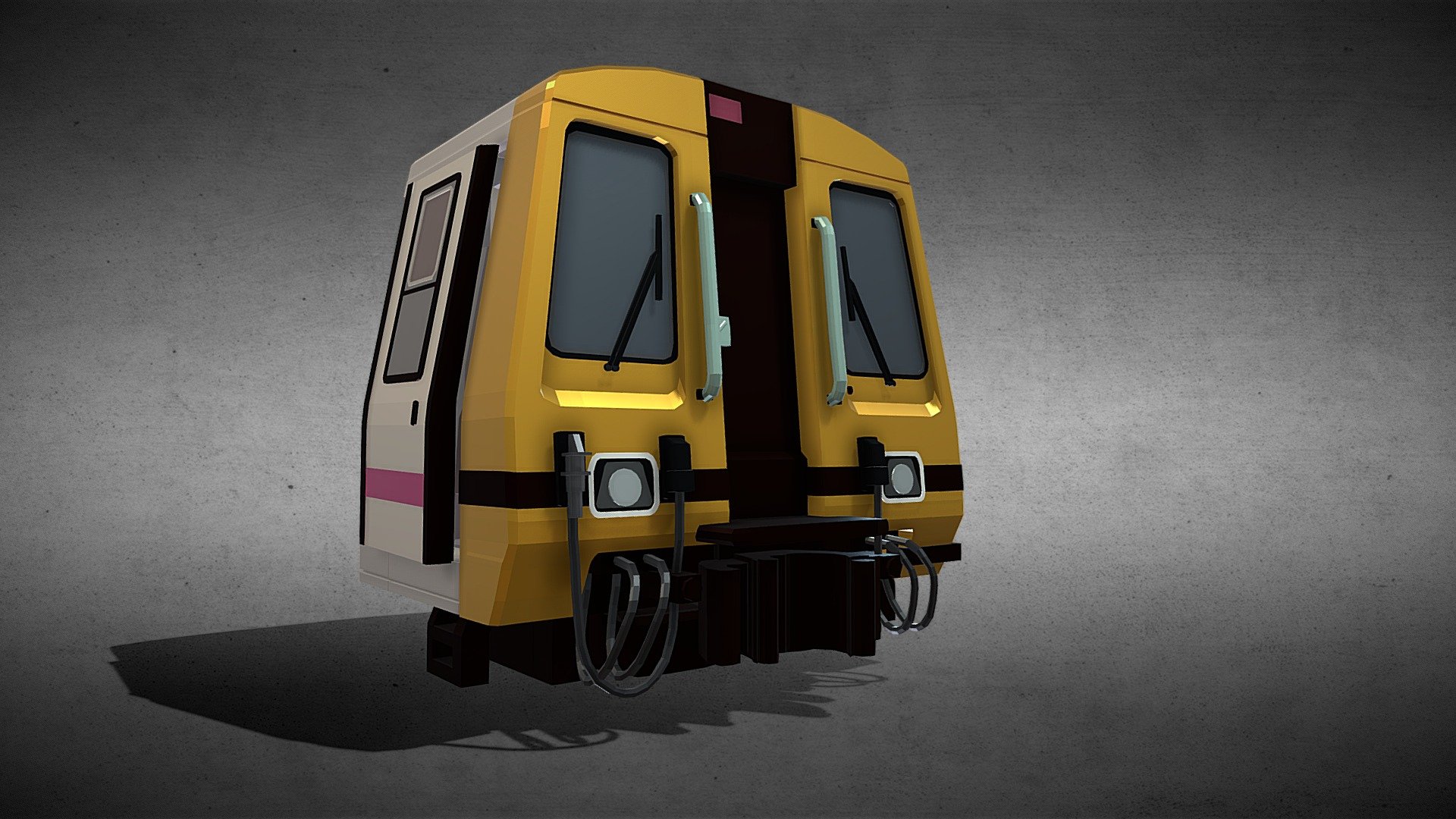 Hong Kong KCR Train Robot - Buy Royalty Free 3D model by businessyuen ...