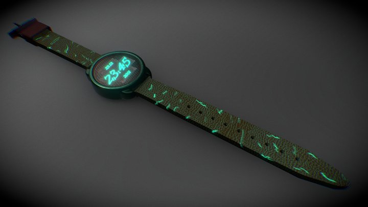 Titan Watch 3D Model