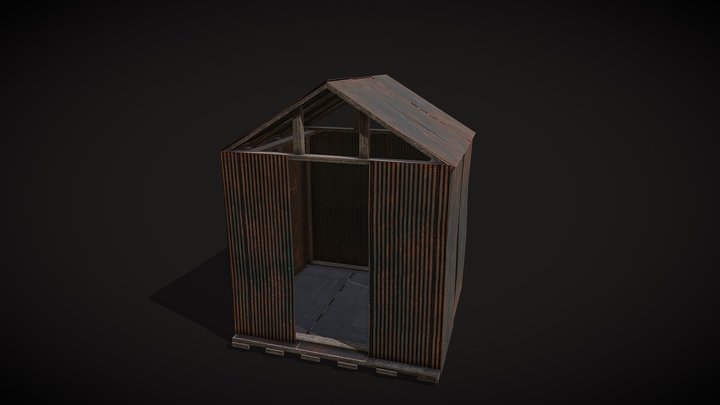 Shack 3D Model