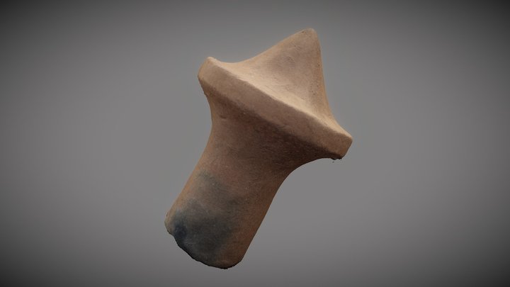 Porra de cerámica de Sipán 3D Model