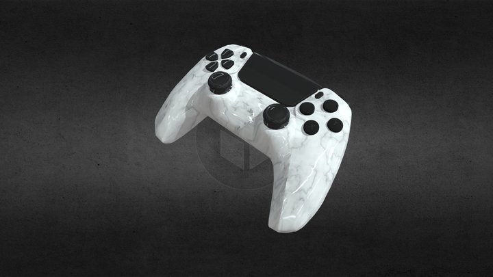 Ps5 Controller 3D Model
