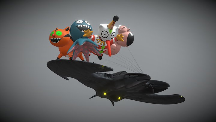 Batwing 3D models - Sketchfab