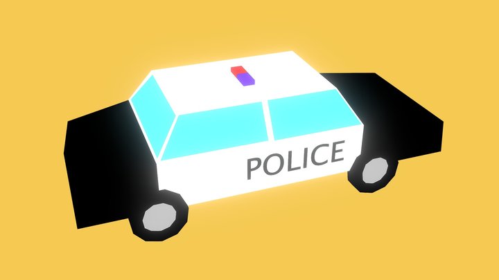 POLICE CAR 3D Model