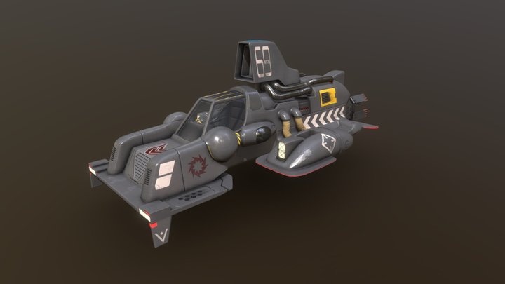 RaceCar 3D Model