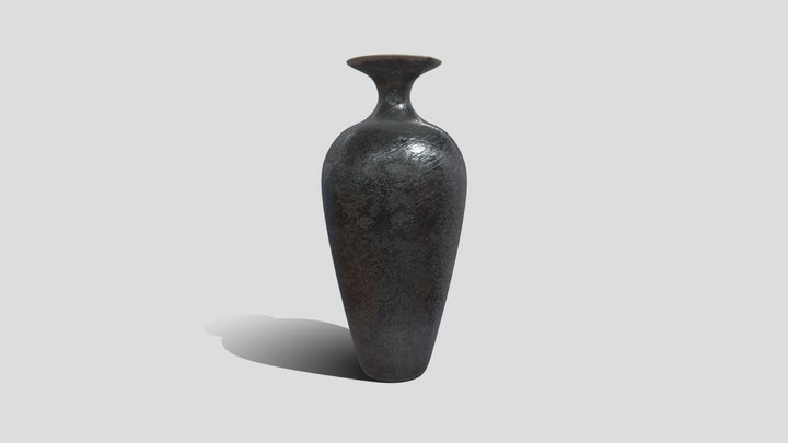 Hand painted vase 2 3D Model