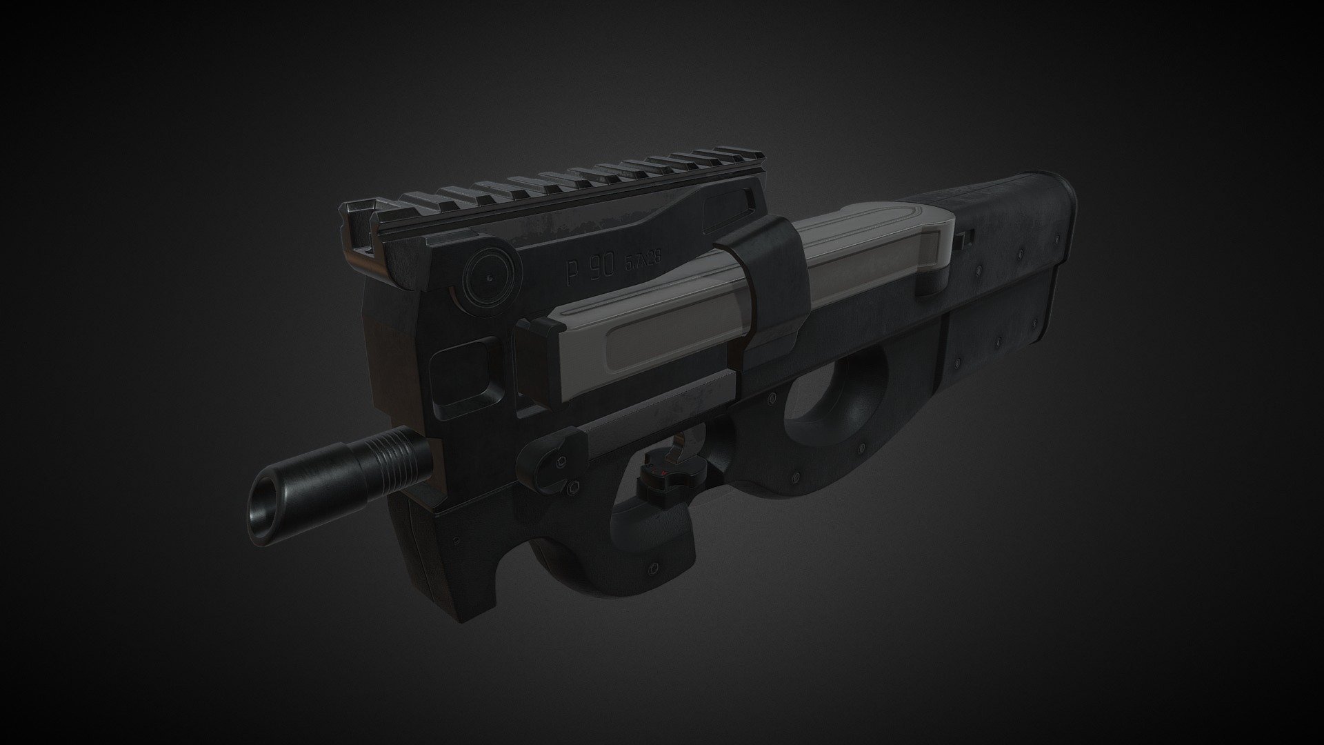 P90 Low Poly - Download Free 3D model by Sergei3D [a674cbd] - Sketchfab