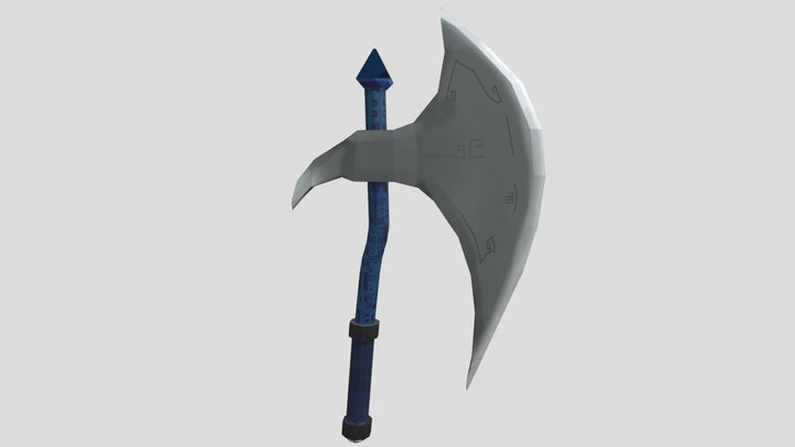 axe low poly 3D Model