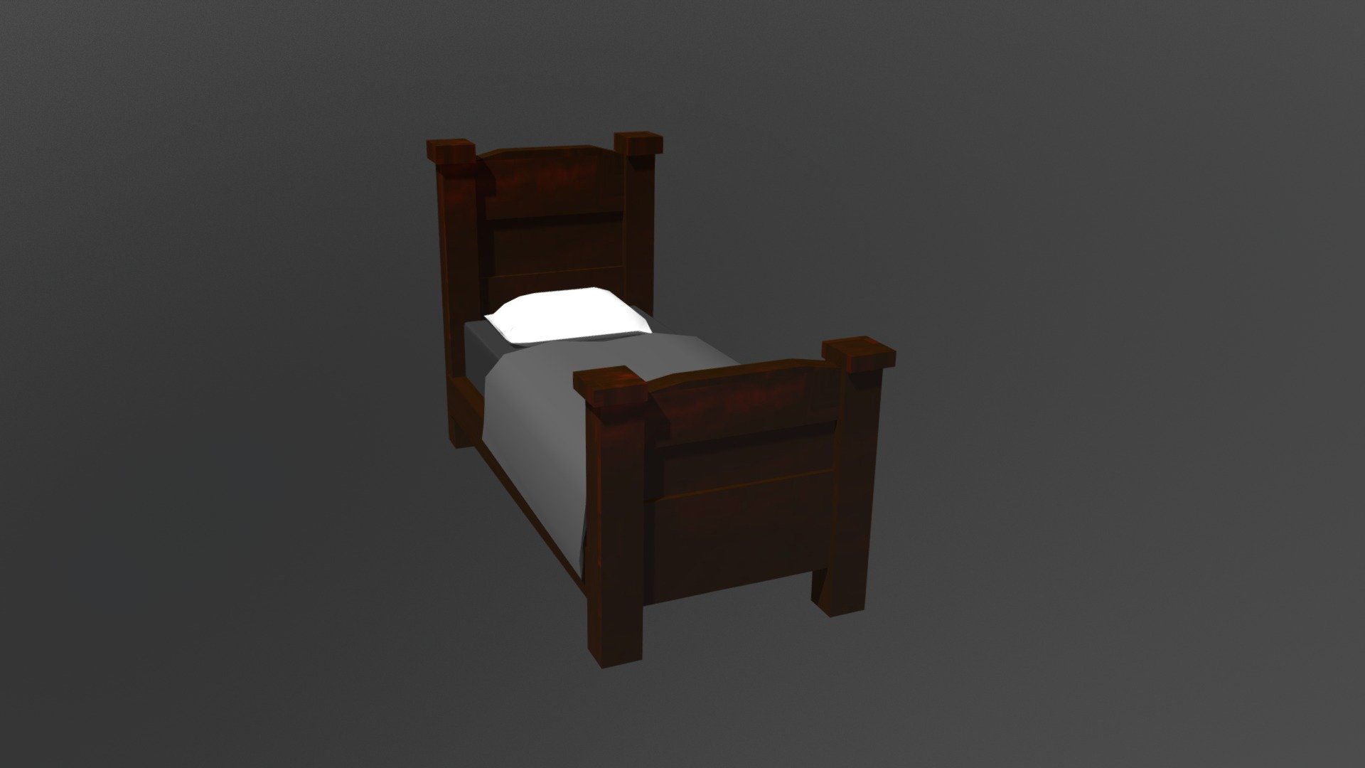 BED - 3D model by ibby__w [a675364] - Sketchfab