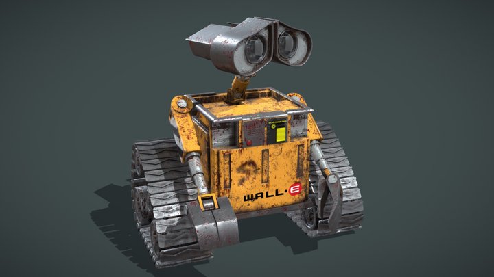 Wall-E(Animated) 3D Model